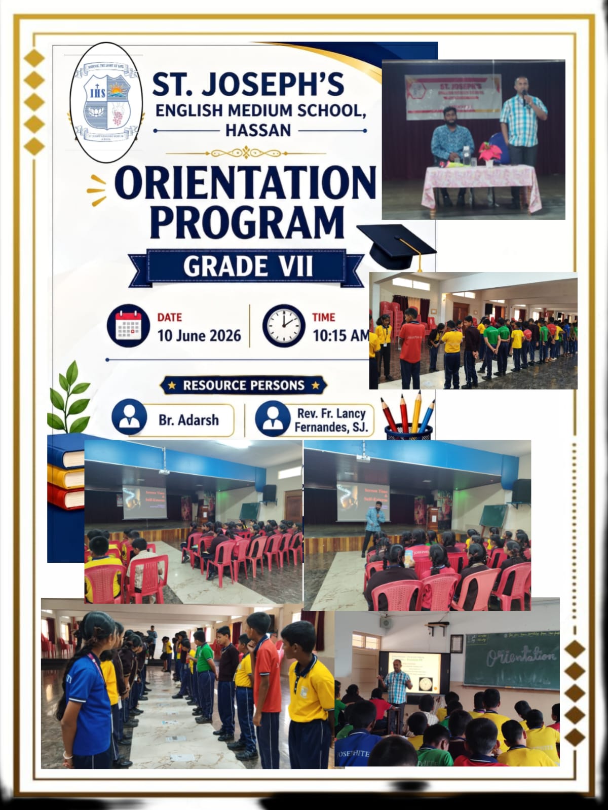 Orientation Programme - Grade VII